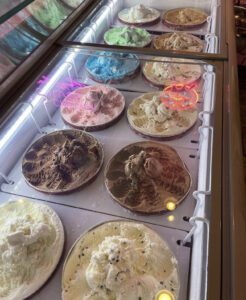 Multiple Flavor Ice Cream at Daddies Donuts